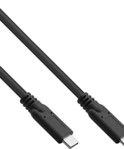 InLine® USB 3.2 Gen.1x2 Kabel, USB Typ-C Stecker/Stecker, schwarz, 3m