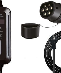 helos Typ 2 EV tragbares Ladegerät auf Schuko max.3.7KW,16A 1-phasig 5m
