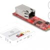 Delock Konverter M.2 Key B+M Stecker zu 1 x RJ45 2,5 Gigabit LAN Port horizontal