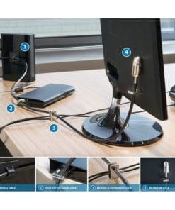 Kensington Schließsystem für Desktop- und Peripheriegeräte 2.0 – Master Keyed Kensington Schließsystem für Desktop- und Peripheriegeräte 2.0 – Master Keyed – Bild 6