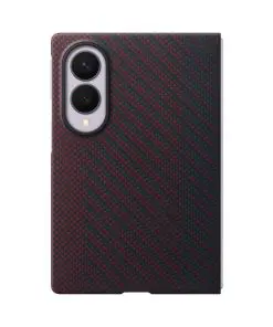Alternative view of Samsung Carbon Magnet Case für Galaxy Fold8, red