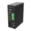 AXIS D8208-R INDUSTRIAL POE++ Fast Ethernet Switch, Layer2, 4 Ports mit PoE+, 1 Uplink, 60W PoE Budget