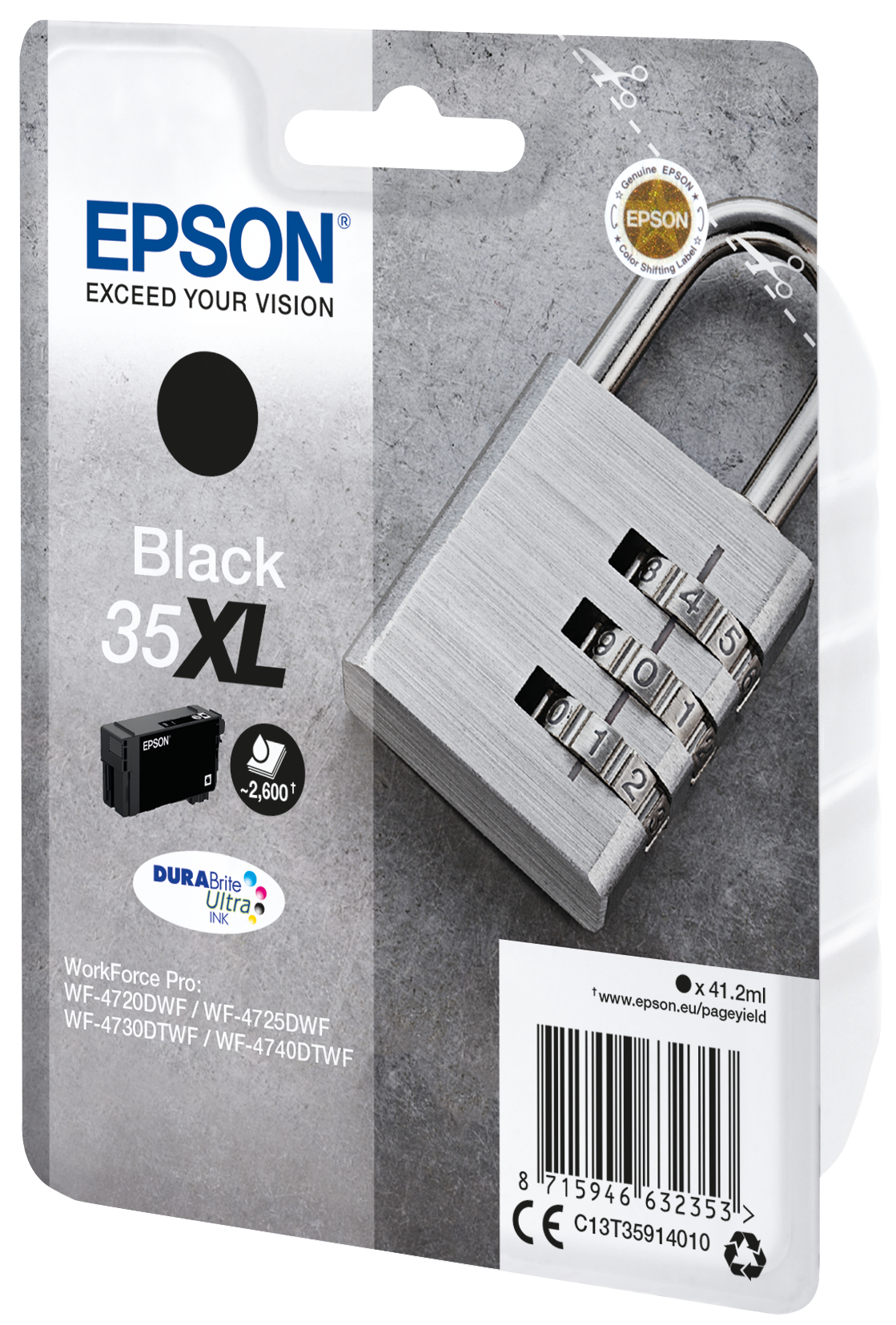 Epson Tintenpatrone 35XL schwarz (2600 Seiten) Epson Tintenpatrone 35XL schwarz (2600 Seiten) – Bild 2