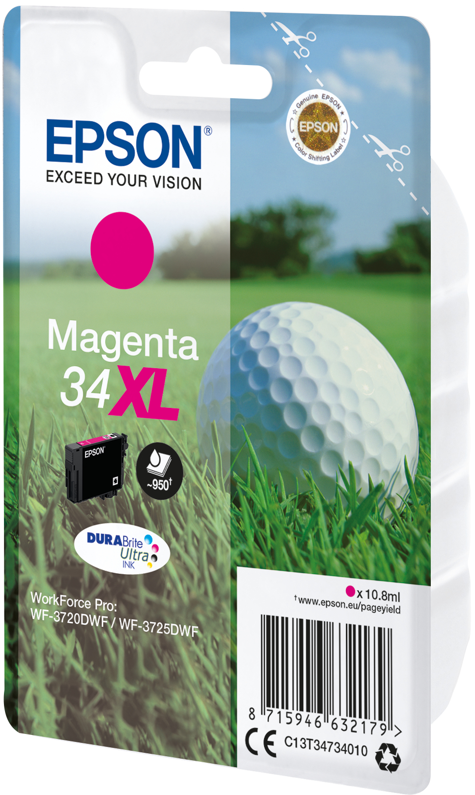 Epson Tintenpatrone 34XL Magenta (10,8ml) Epson Tintenpatrone 34XL Magenta (10,8ml) – Bild 2