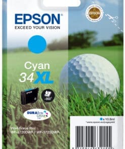 Epson Tintenpatrone 34XL Cyan (10,8ml)