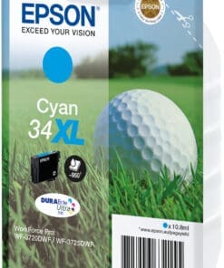 Alternative view of Epson Tintenpatrone 34XL Cyan (10,8ml)