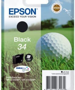 Epson Tintenpatrone 34 black (6,1ml)
