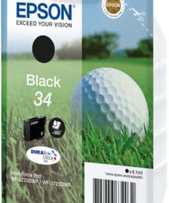 Alternative view of Epson Tintenpatrone 34 black (6,1ml)