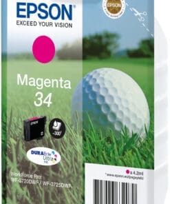 Alternative view of Epson Tintenpatrone 34 Magenta (4,2ml)