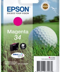 Epson Tintenpatrone 34 Magenta (4,2ml)