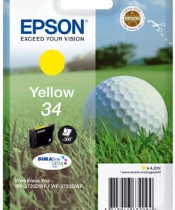 Epson Tintenpatrone 34 Gelb (Y) (ca.300 Seiten)
