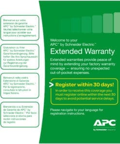APC - Service Pack - 3 Year Warranty - WBEXTWAR3YR-SP-02