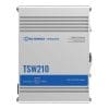 Teltonika TSW210 - Switch - unmanaged - 8 x 10/100/1000 + 2 x SFP