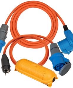 Brennenstuhl Adapter Set Camping, Starter Set Camping inkl. Safe-Box