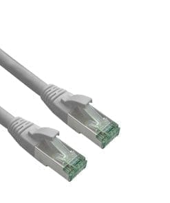 helos Patchkabel Cat.6a Superflex Cat.7 Rohkabel GHMT AWG 26/7 grau 7,5m