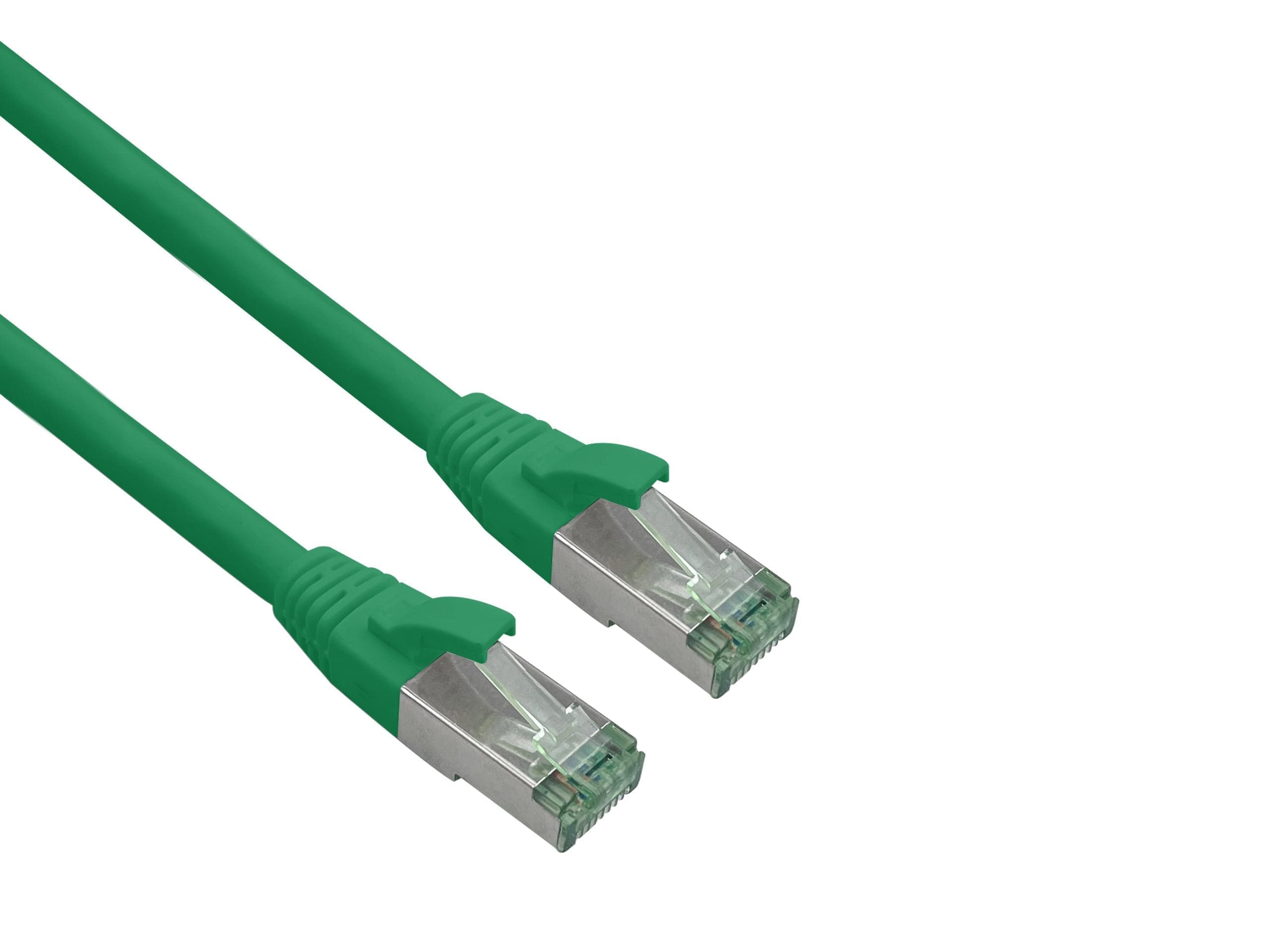 helos Patchkabel Cat.6a Superflex Cat.7 Rohkabel GHMT AWG 26/7 grün 1,5m helos Patchkabel Cat.6a Superflex Cat.7 Rohkabel GHMT AWG 26/7 grün 1,5m