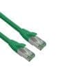 helos Patchkabel Cat.6a Superflex Cat.7 Rohkabel GHMT AWG 26/7 grün 10,0m GRS zertifiziertes Netzwerkkabel hergestellt aus mehr als 50 % recyceltem Material , Flexibler, halogenfreier Außenmantel aus recyceltem TPE , Cat. 7 Rohkabel mit Innenleiter aus Kupfer AWG 26 , PoE Unterstützung für PoE/PoE+/PoE++