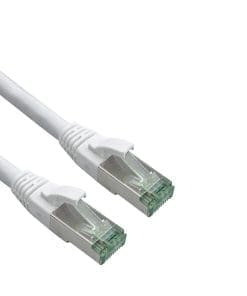 helos Patchkabel Cat.6a Superflex Cat.7 Rohkabel GHMT AWG 26/7 weiss 3,0m