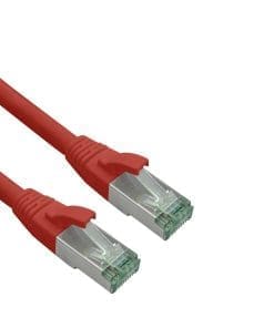 helos Patchkabel Cat.6a Superflex Cat.7 Rohkabel GHMT AWG 26/7 rot 7,5m