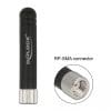 Delock WLAN 802.11 b/g/n Antenne RP-SMA Stecker 1,7 - 3,7 dBi schwarz