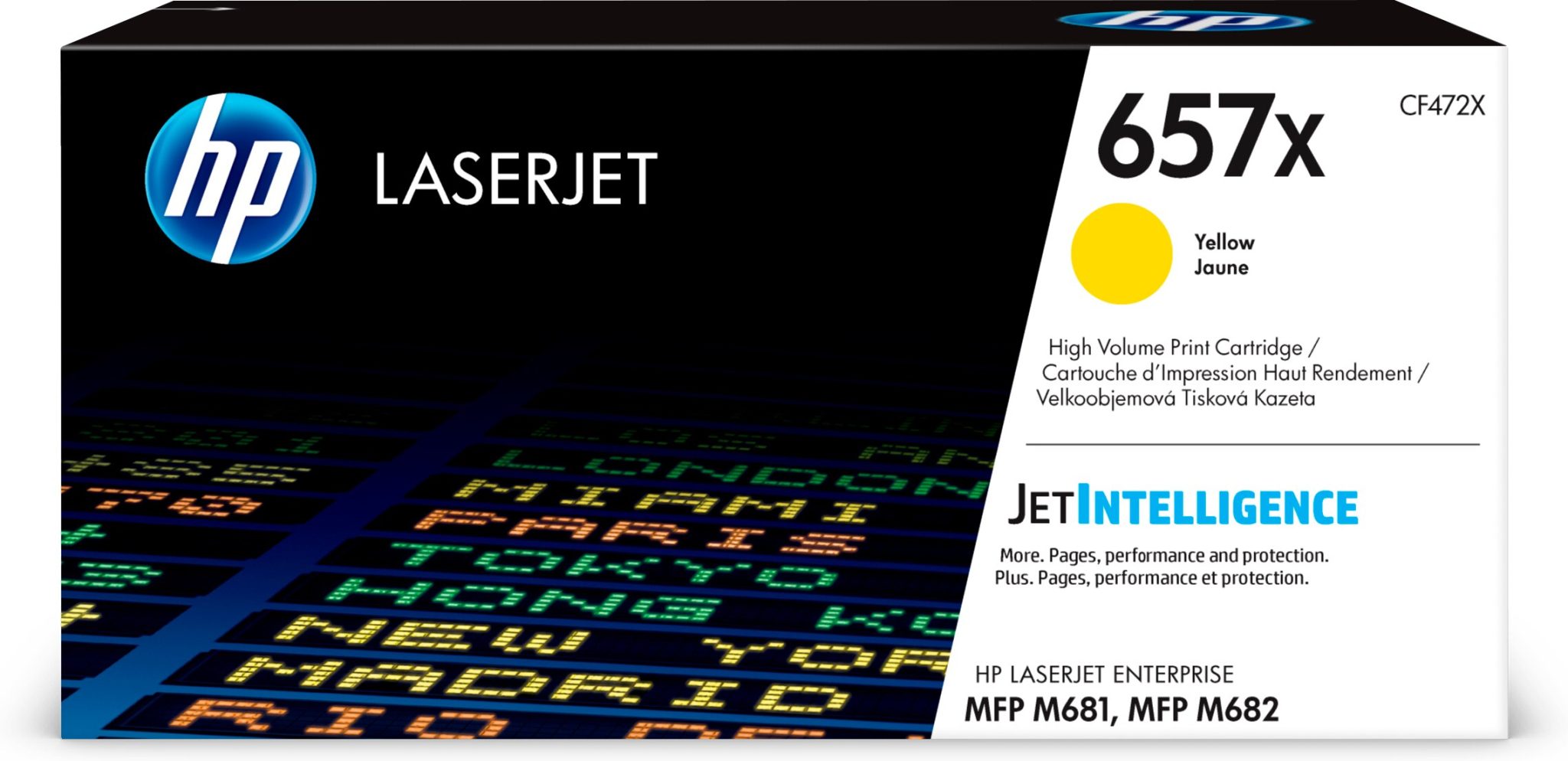 HP 657X Gelb Original LaserJet Tonerkartusche HP 657X Gelb Original LaserJet Tonerkartusche