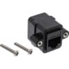 InLine® Patchkabelkupplung Cat.6, UTP, 2x RJ45 Buchse, zum Einbau, schwarz InLine® Kabel Mini DisplayPort Stecker zu DisplayPort Buchse, 4K2K, schwarz, 0,15m