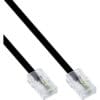 InLine® ISDN Anschlußkabel, RJ45 Stecker/Stecker (8P8C), 10m, schwarz InLine® Audio Headset Adapterkabel, 3,5mm Klinke Stecker 4pol. an 2x 3,5mm Klinke Buchse, weiß, 1m