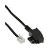 InLine® TAE-F Verlängerung, TAE-F Stecker / Buchse, 15m