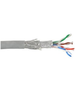 InLine® Verlegekabel, SF/UTP, Cat.5e, AWG24 CCA, PVC, 100m, beige