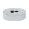 AXIS TP4601-E CONDUIT BACK BOX Metal bracket with snap-on features for replacing legacy AXIS P3214/15/24/25/35-VE/-LVE outdoor fixed dome cameras with the new AXIS P324x-VE/-LVE cameras. Bulk pack for retrofitting 4 cameras.