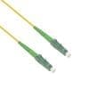 helos LWL OS2 Patchkabel Simplex LSZH 2,0mm LC/APC-LC/APC gelb 0,5 m 9/125 µm, Singlemode , OS2-Faser für 10 Gigabit/s , SC Duplex St. an SC Duplex St. , Farbe: gelb , 20 Jahre Garantie