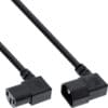 InLine® Netzkabel, Netzstecker England auf Kaltgerätestecker C13, 1,0m