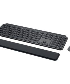 Logitech MX Keys Combo f. Business Set - Tastatur und Maus - kabellos DE -grafit