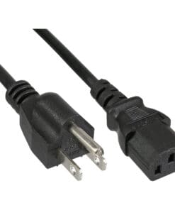 InLine® Netzkabel, Netzstecker USA auf Kaltgerätestecker C13, 0,5m, schwarz