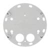 AXIS T94G01S MOUNTING PLATE Aluminum wall mount for Axis positioning cameras and positioning units. Robust and impact-resistant. Compatible with Axis ACI 3/4 conduit adapters, and offers multiple cable entries. Cables can be routed through the back or, by using a conduit connection, from each side or from the bottom. Suitable for indoor and outdoor use.