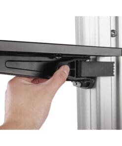 InLine® TV-Wagen, Höhenverstellbar, für LED-TV 37"-70" (94-178cm), max. 50kg, schwarz – Bild 7