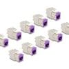 Delock Keystone Modul RJ45 Buchse zu LSA Cat.6A w
