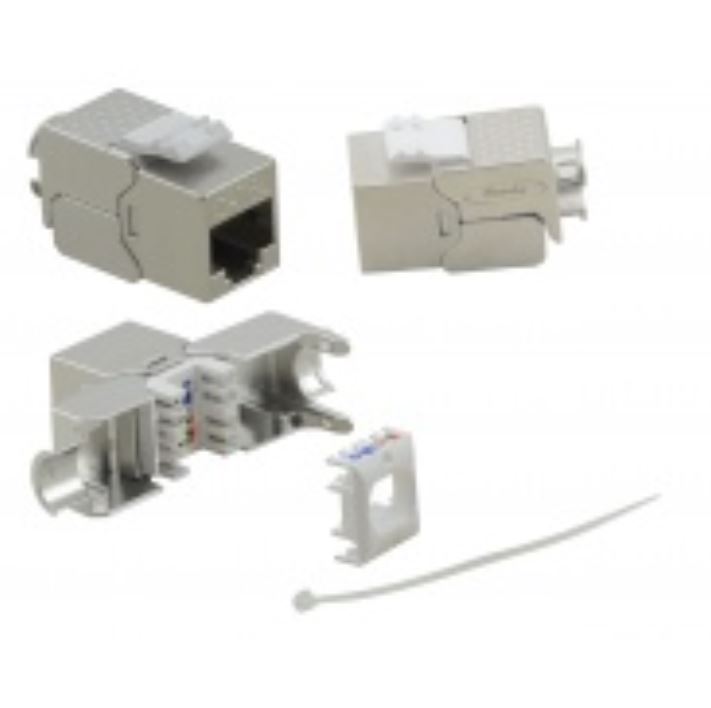 helos Cat.6a Keystone Modul 22-26 AWG 15,5 mm breit GHMT 4PPoE werkzeuglos helos Cat.6a Keystone Modul 22-26 AWG 15,5 mm breit GHMT 4PPoE werkzeuglos
