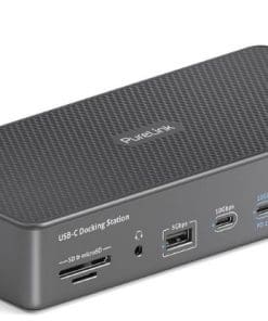 PureLink Vuelogic - 18-in-1 USB-C DisplayLink Docking St - D230DL - Quad Display