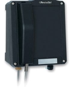 FHF Wetterfestes Telefon ResistTel ZB schwarz ohne Tastatur