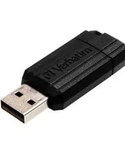 Alternative view of Verbatim PinStripe - USB-Stick 32 GB - Schwarz