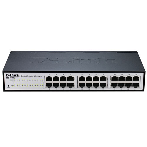 D-Link DGS-1100-24 24-Port Layer2 Smart Gigabit Switch D-Link DGS-1100-24 24-Port Layer2 Smart Gigabit Switch