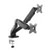 equip 13"–27" bewegl. Zweifach-Gasfeder-Monitor/LCD-Halter v.1