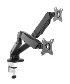 equip 13"–27" bewegl. Zweifach-Gasfeder-Monitor/LCD-Halter v.1