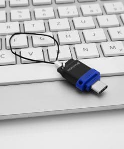 Alternative view of Verbatim Dual - USB 3.0-Stick 32 GB - USB-C / USB-A - Blau