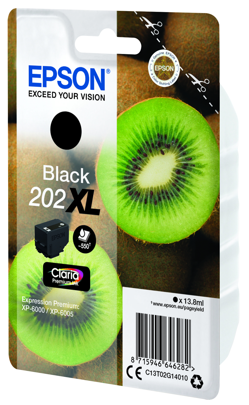 Epson Tintenpatrone 202XL Black (550 Seiten) Epson Tintenpatrone 202XL Black (550 Seiten) – Bild 3