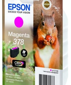 Alternative view of Epson Tintenpatrone 378 Magenta (4,1ml)