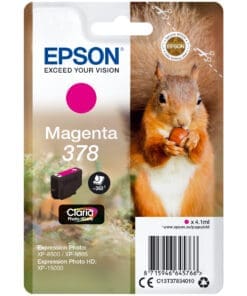 Epson Tintenpatrone 378 Magenta (4,1ml)