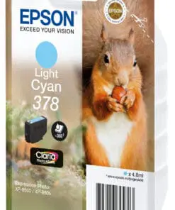 Alternative view of Epson Tintenpatrone 378 hell Cyan (4,8ml)