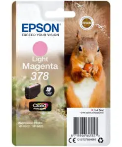 Epson Tintenpatrone 378 hell Magenta (4,8ml)